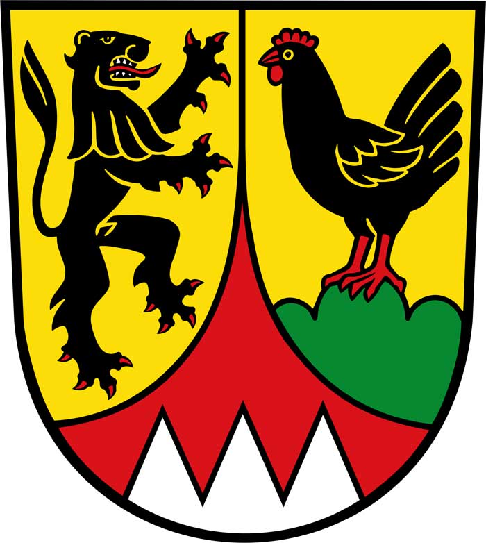 Wappen des Landkreises Hildburghausen